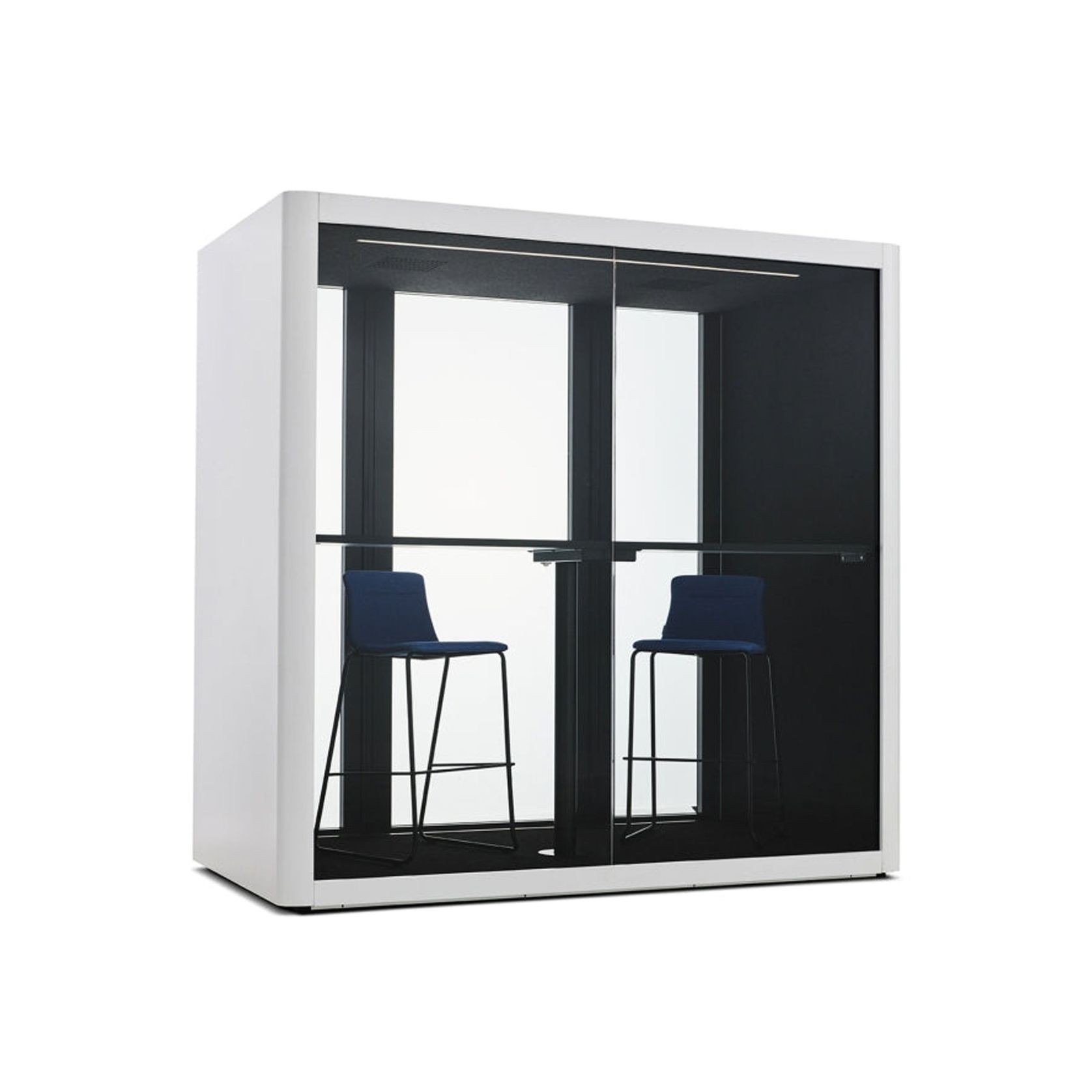 SERIES 1 C-POD (1-3) Person Chat Pod Incl Counter Table gallery detail image