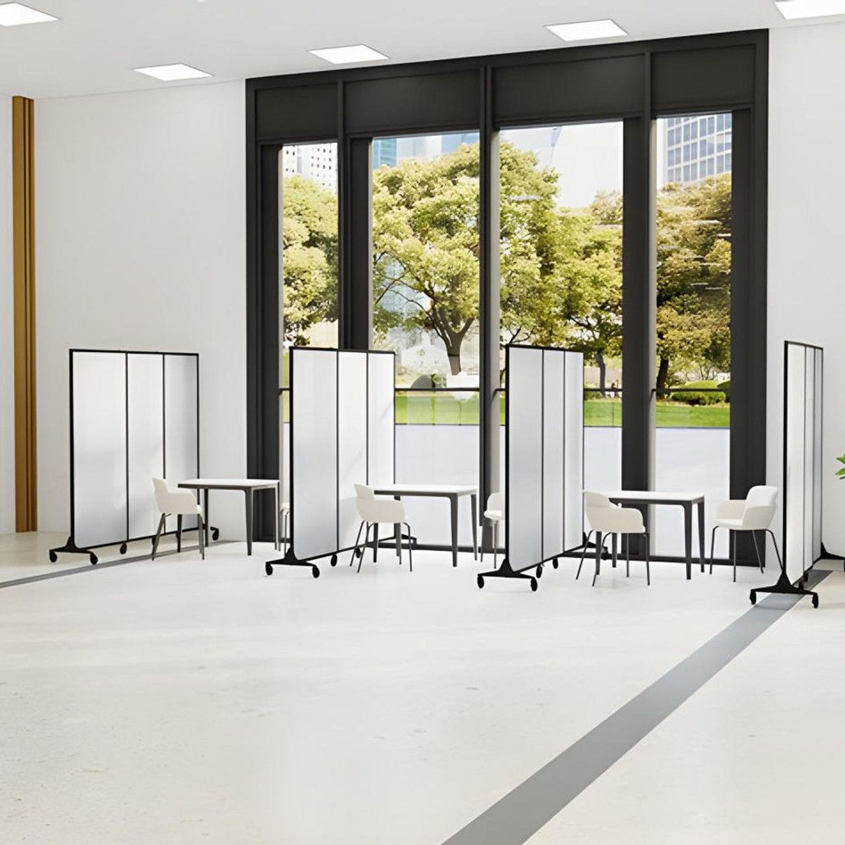 QuickWall Sliding Portable Partition gallery detail image