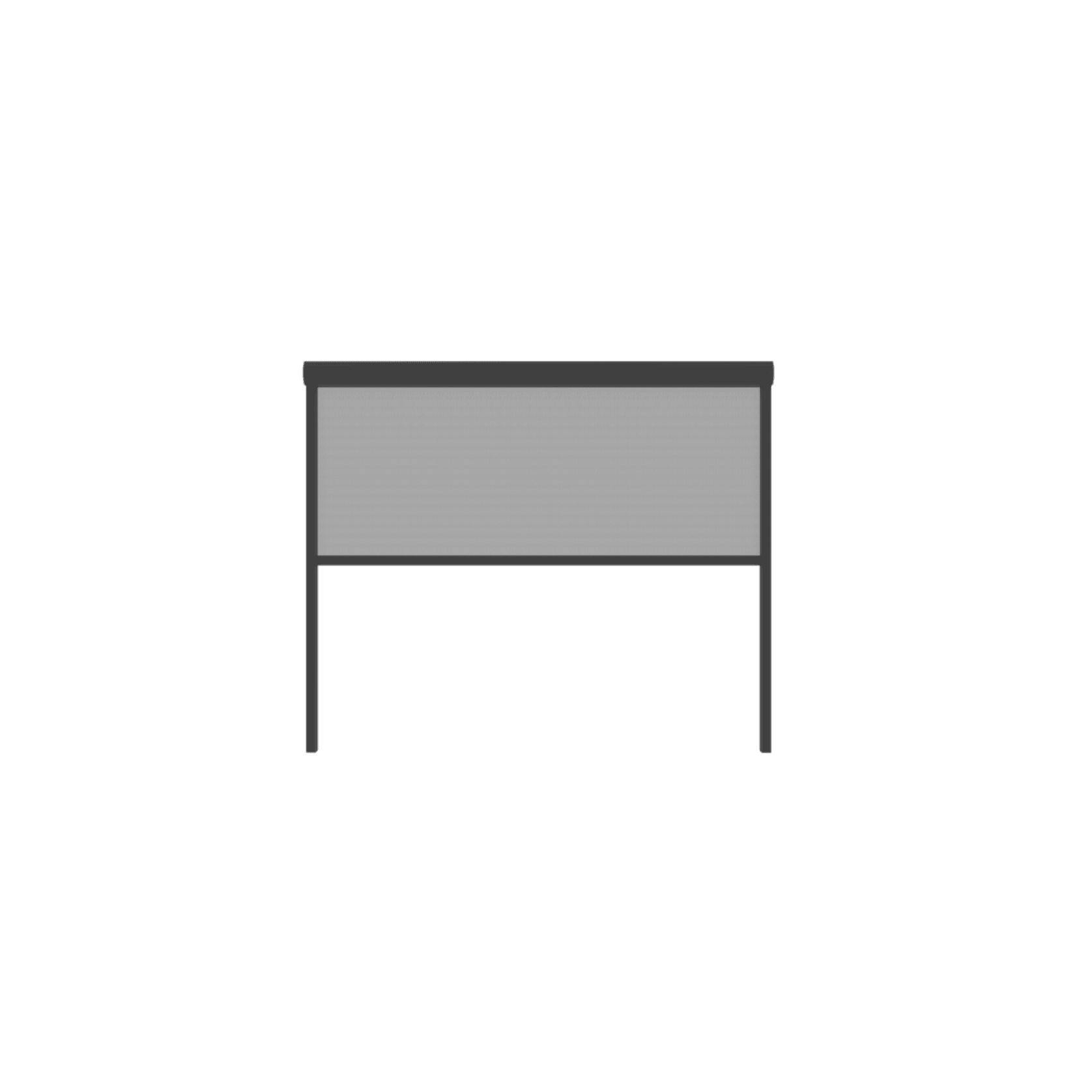 Louvred Roof Manual Curtain Blind 400 L x 250 H cm gallery detail image