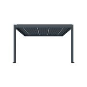 Caribbean Motorised Wall Mounted Louvre Roof Aluminium Pergola gallery detail image