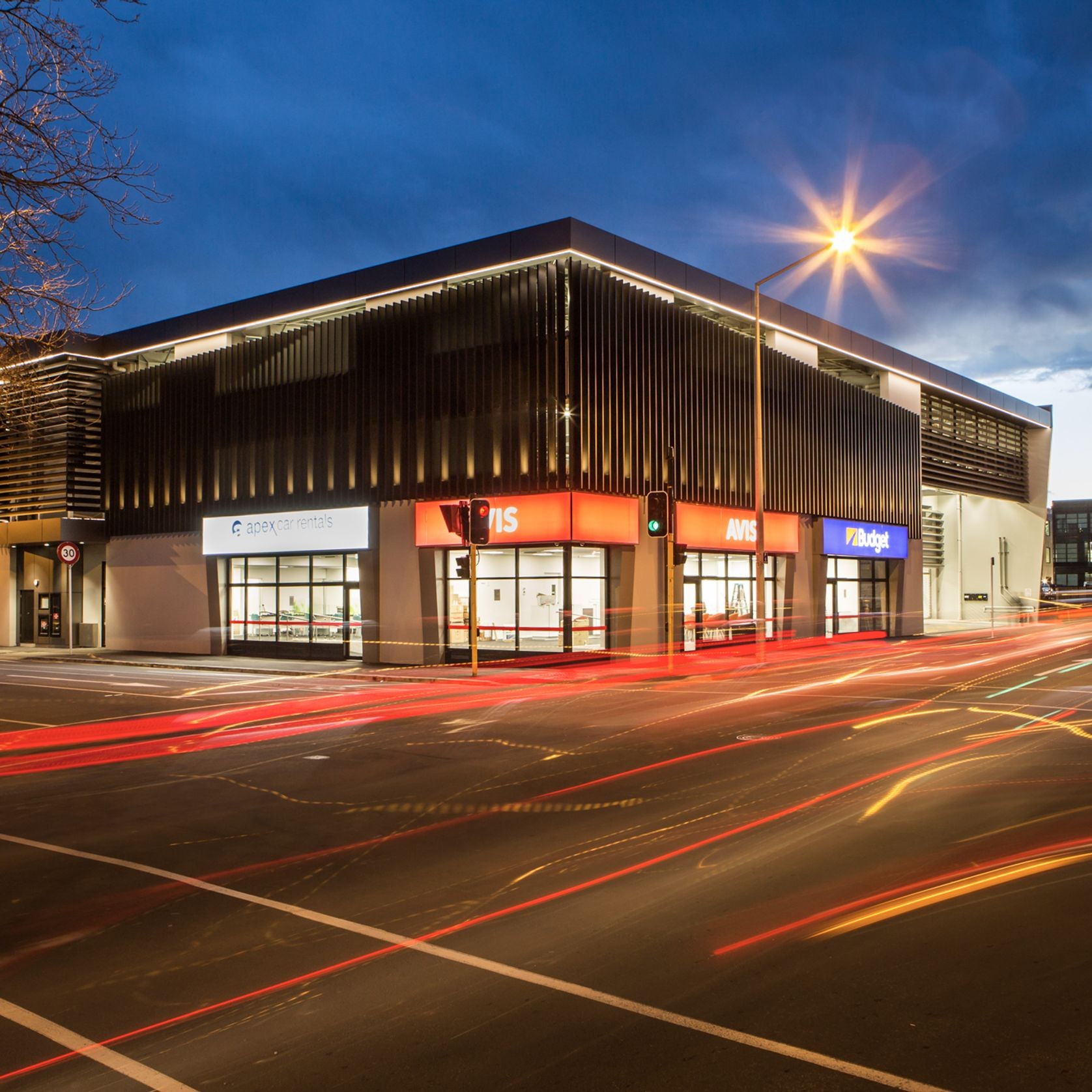 Commercial Sky Louvre Façade Systems gallery detail image