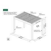 Mediterranean-PRO MAX Motorised Retractable Louvre Roof System gallery detail image