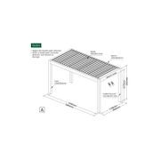 Mediterranean-PRO MAX Motorised Retractable Louvre Roof System gallery detail image