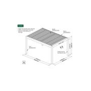 Mediterranean-PRO MAX Motorised Retractable Louvre Roof System gallery detail image