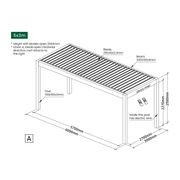 Mediterranean-PRO MAX Motorised Retractable Louvre Roof System gallery detail image