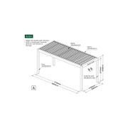 Mediterranean-PRO MAX Motorised Retractable Louvre Roof System gallery detail image