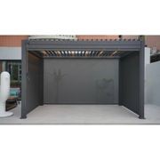 Louvred Roof Manual Curtain Blind 400 L x 250 H cm gallery detail image