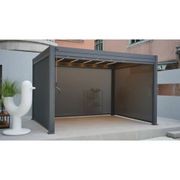 Louvred Roof Manual Curtain Blind 400 L x 250 H cm gallery detail image