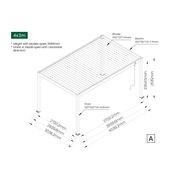 Atlantic Manual Freestanding Louvre Roof gallery detail image