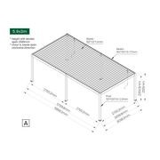 Atlantic Manual Freestanding Louvre Roof gallery detail image