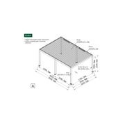 Caribbean Motorised Freestanding Louvre Roof Aluminium Pergola gallery detail image