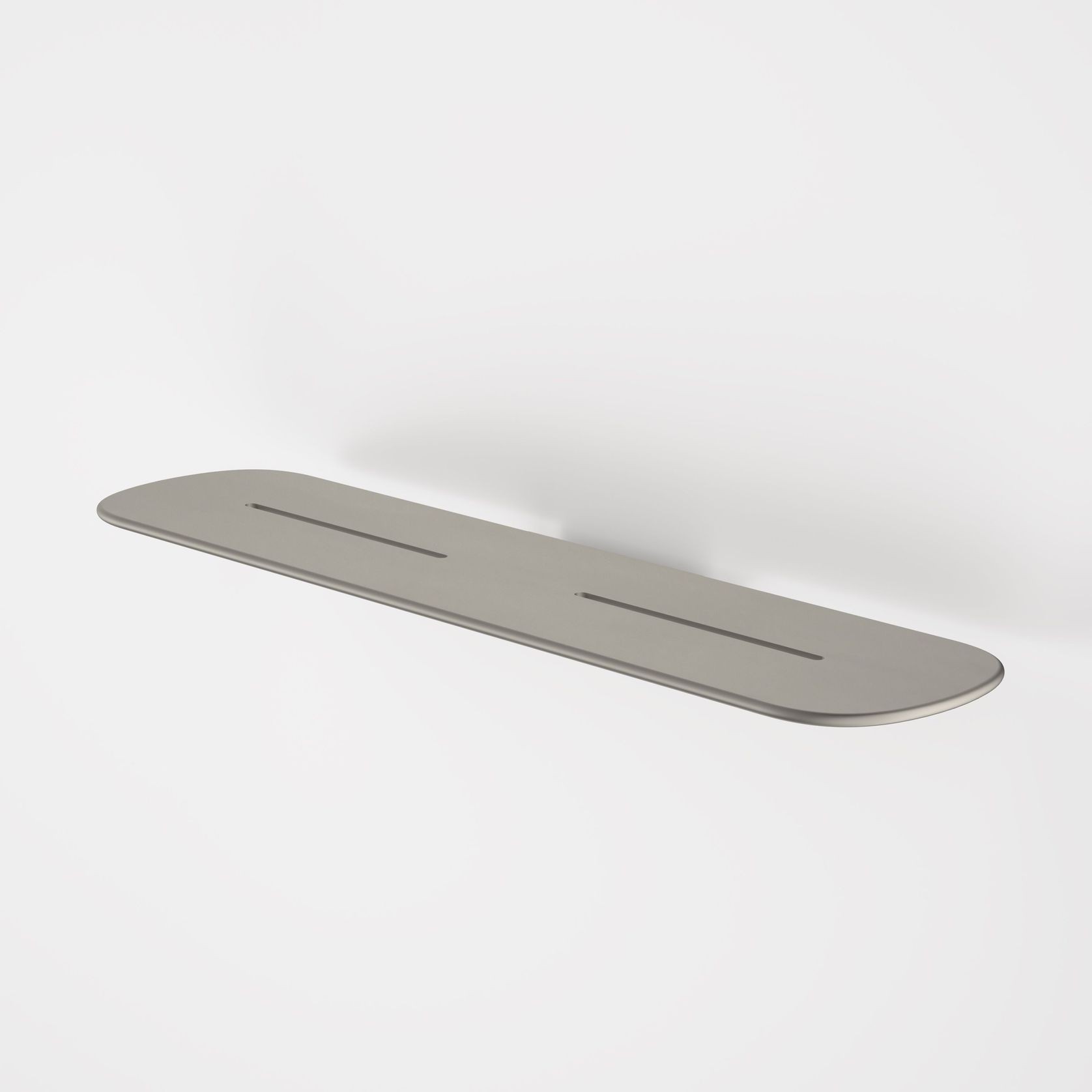 Contura II Bathroom Shelf  | Brushed Nickel gallery detail image