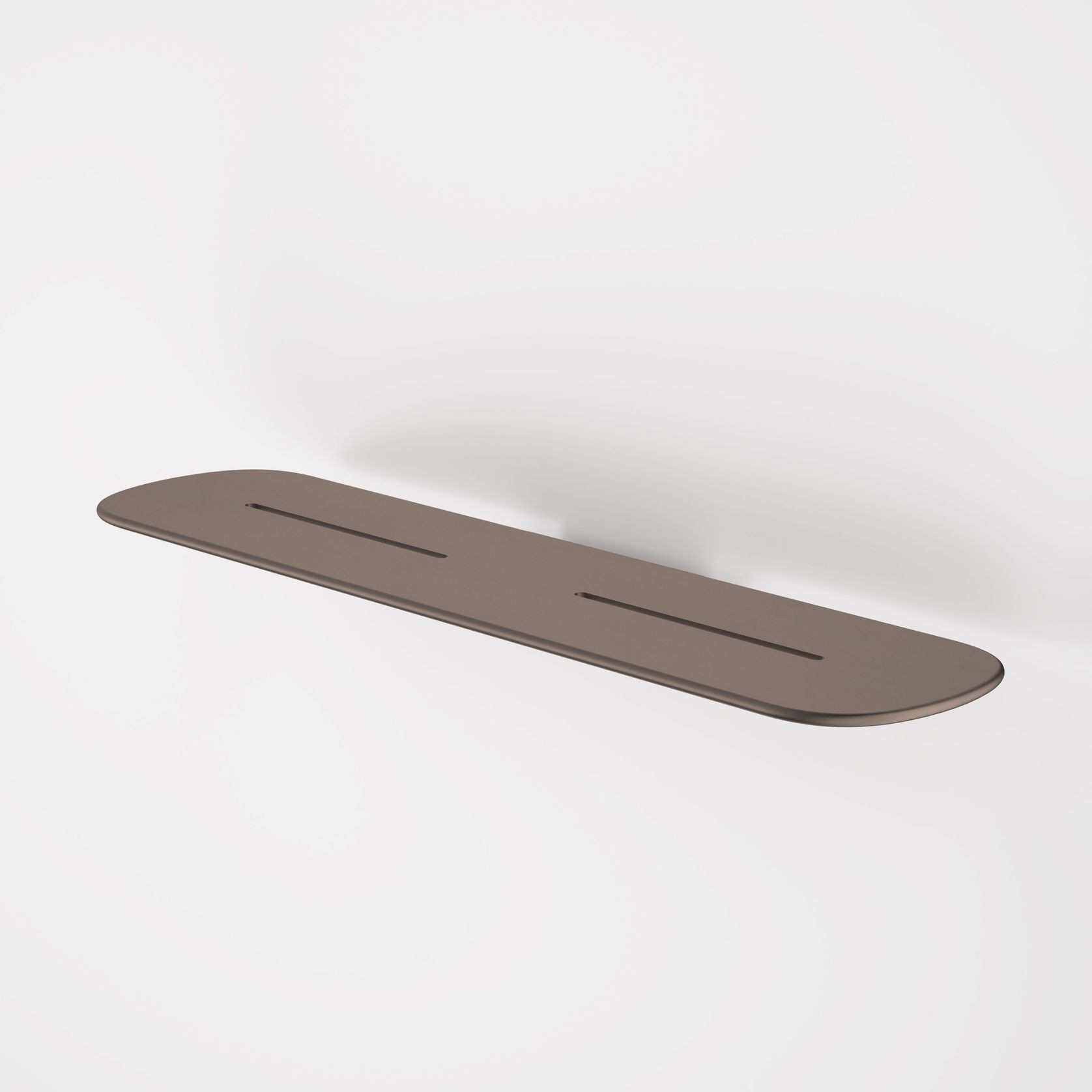 Contura II Bathroom Shelf  | Brushed Bronze gallery detail image