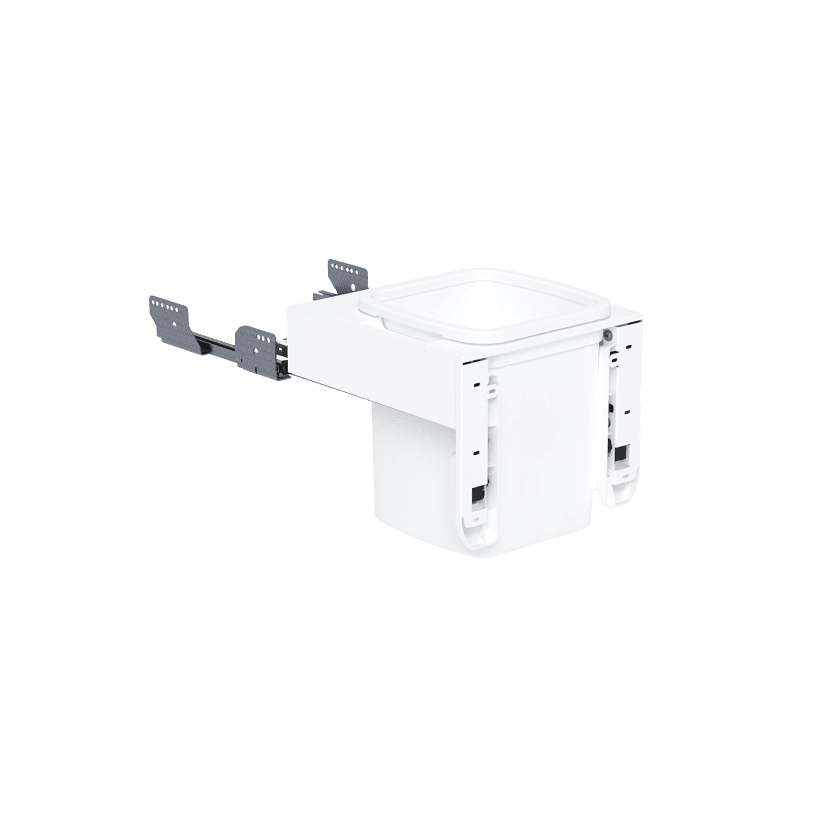 Concelo 1 x 13L Bucket | Door Pull | White gallery detail image
