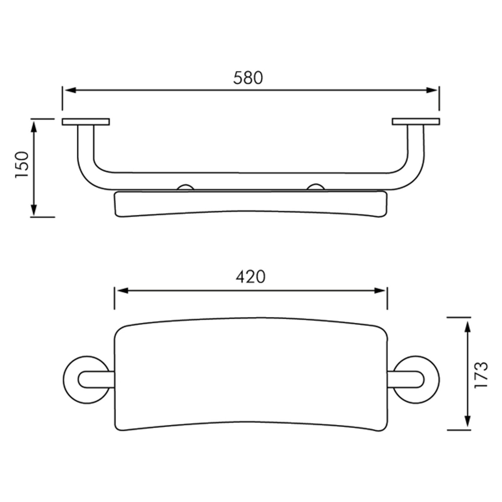 Delabie Back Rest gallery detail image