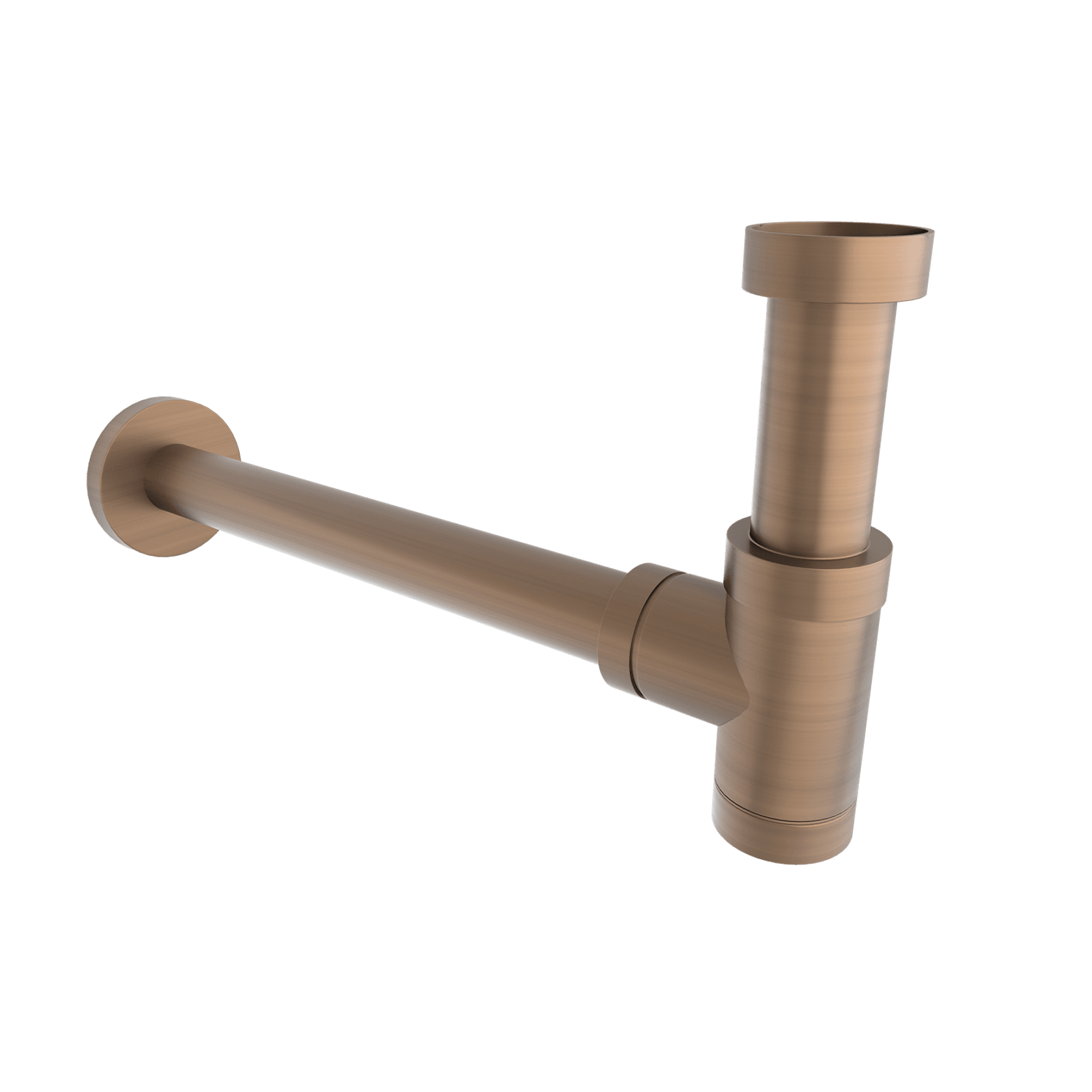 32mm Bottle Trap Brushed Copper gallery detail image