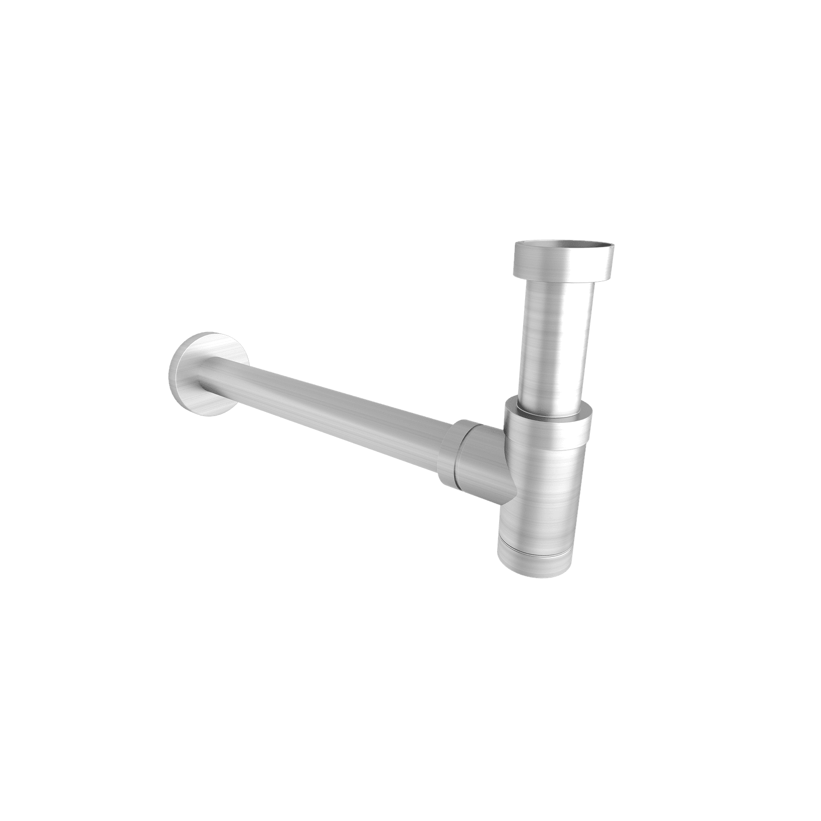 32mm Bottle Trap Brushed Stainless gallery detail image