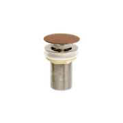 Clikclak Pop-Up Dome Waste Brushed Copper gallery detail image