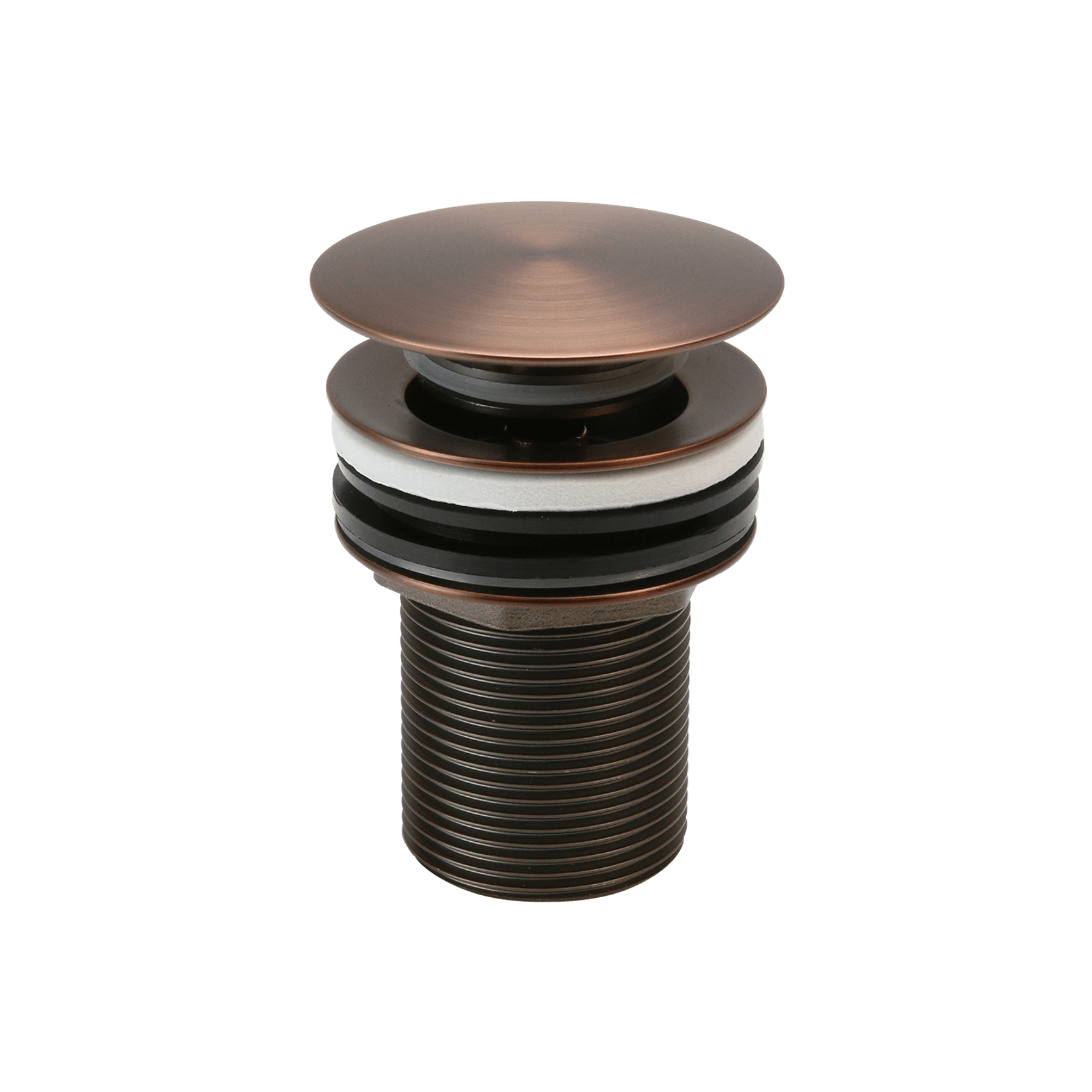 Clikclak Pop-Up Dome Waste Oil Rubbed Bronze gallery detail image