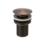 Clikclak Pop-Up Dome Waste Oil Rubbed Bronze gallery detail image