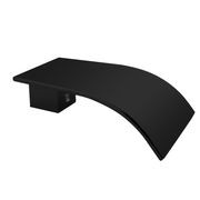 Waterfall Bathtub/Basin Wall Spout Matte Black gallery detail image