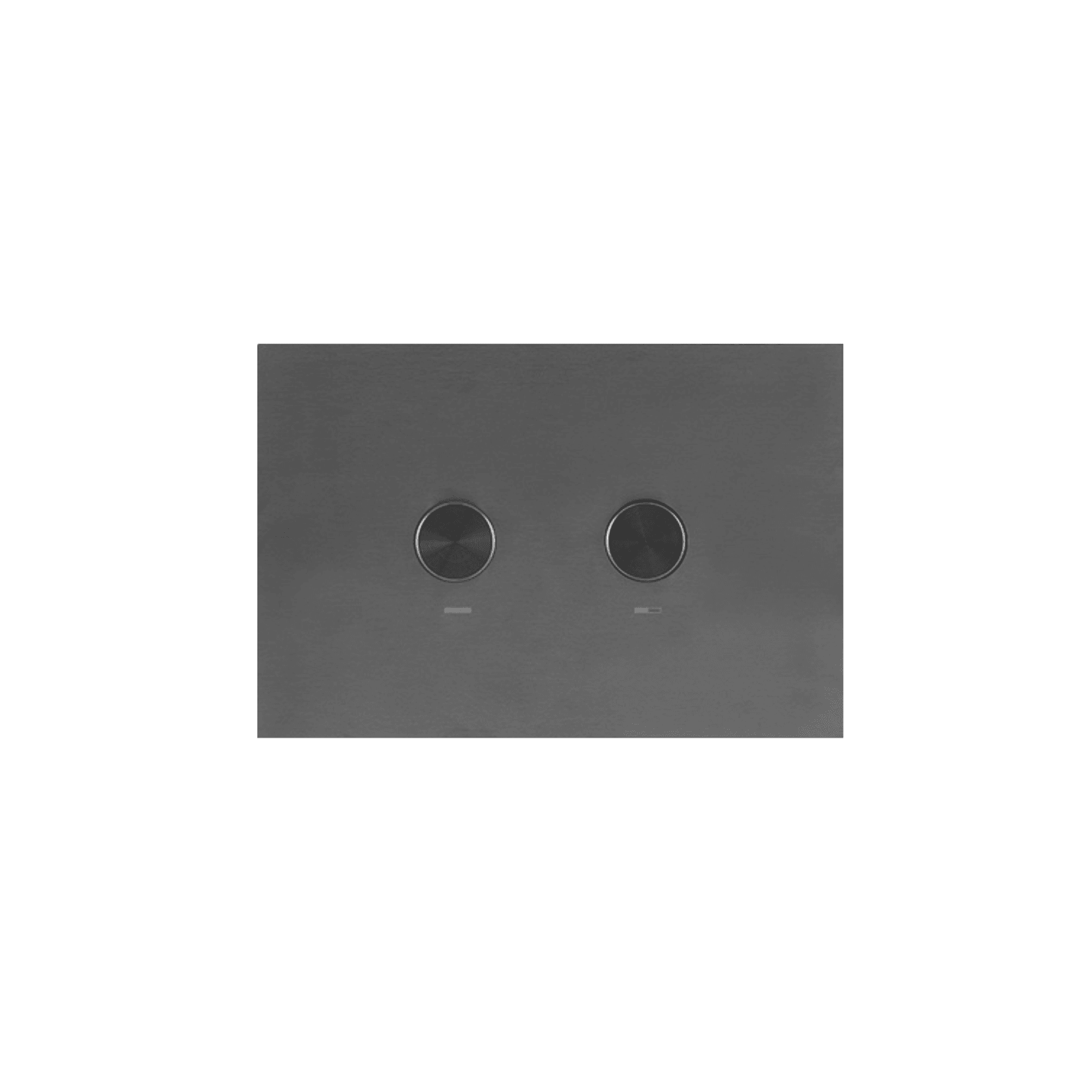 Oli Flush Panel Brushed Gunmetal PVD gallery detail image