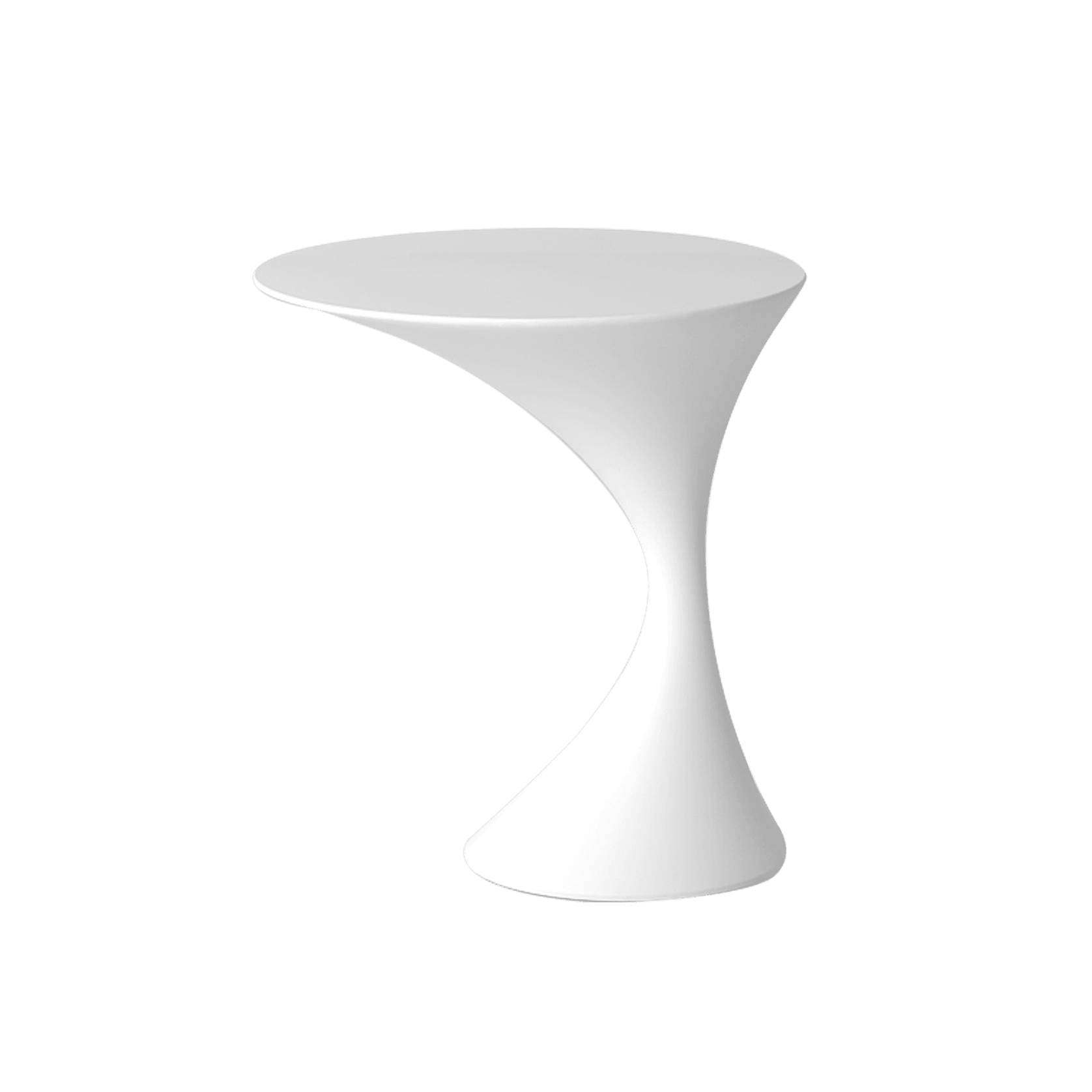 iStone Bath Table 550 x 500mm Matte White gallery detail image