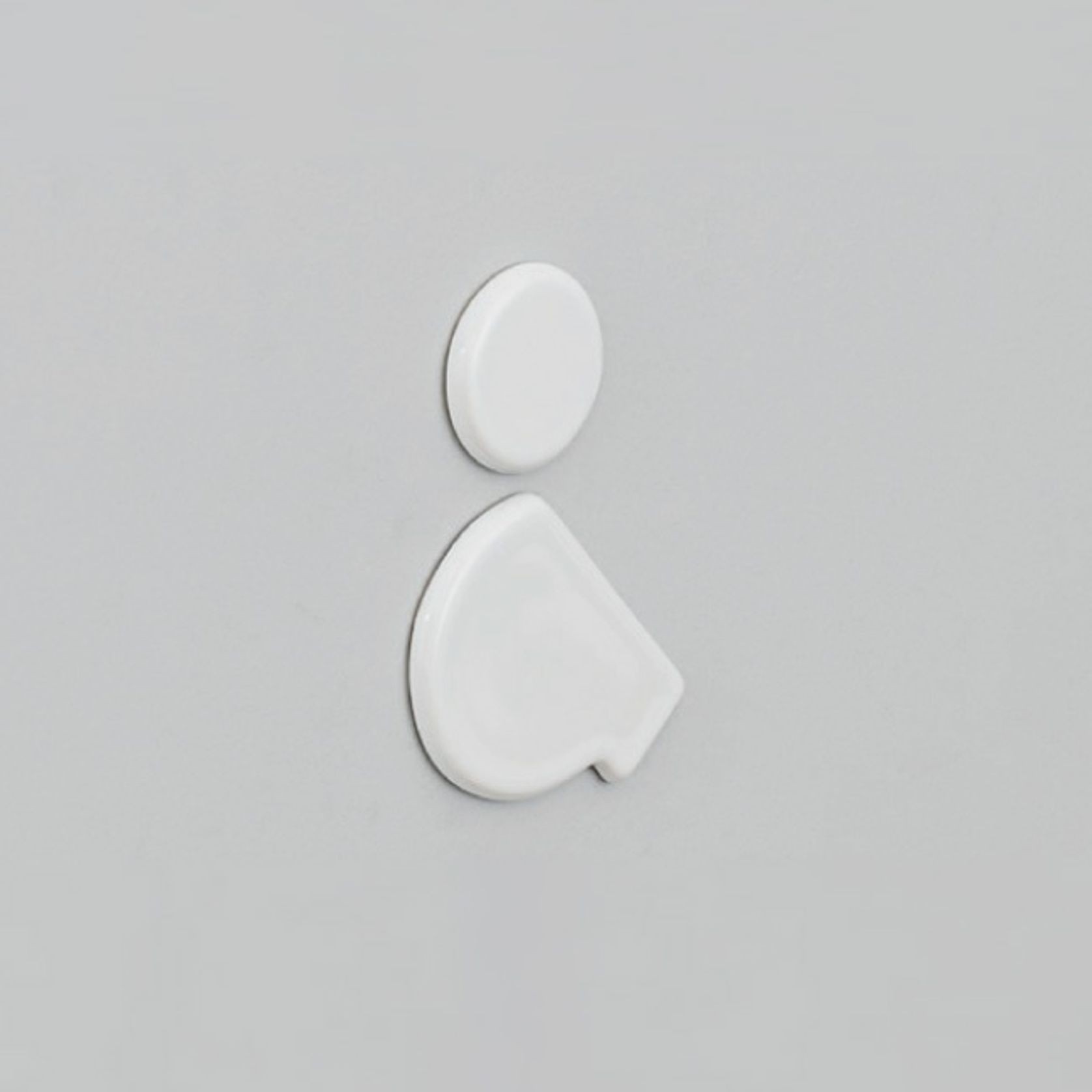 Art Ceram | You & Me Bathroom Signs gallery detail image