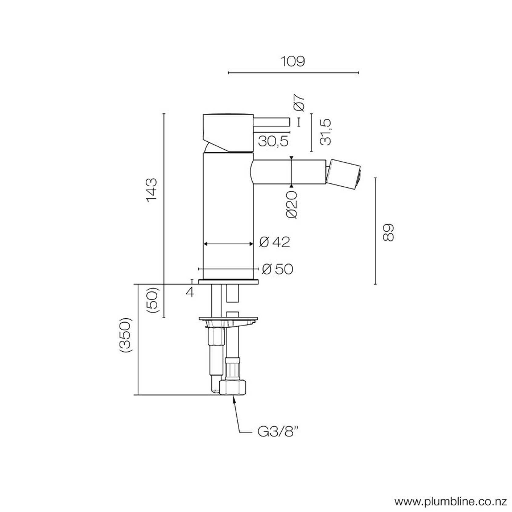 Buddy Bidet Mixer gallery detail image