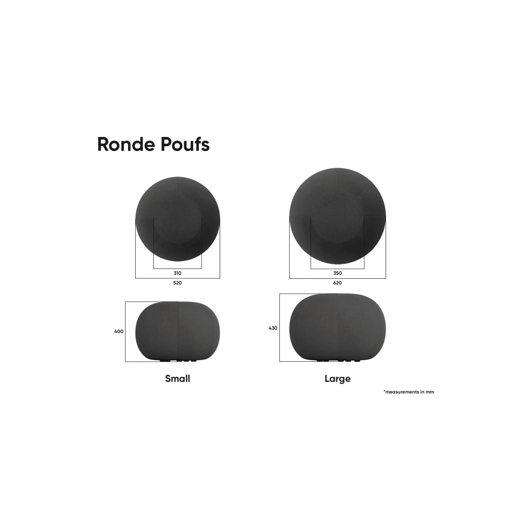 Large Ronde Pouf by Level gallery detail image