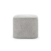 Podd Square Ottoman Stool | Hail Grey gallery detail image
