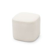 Podd Square Ottoman Stool | Cream Bouclé gallery detail image