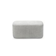 Podd Rectangle Ottoman Bench Stool | Hail Grey gallery detail image