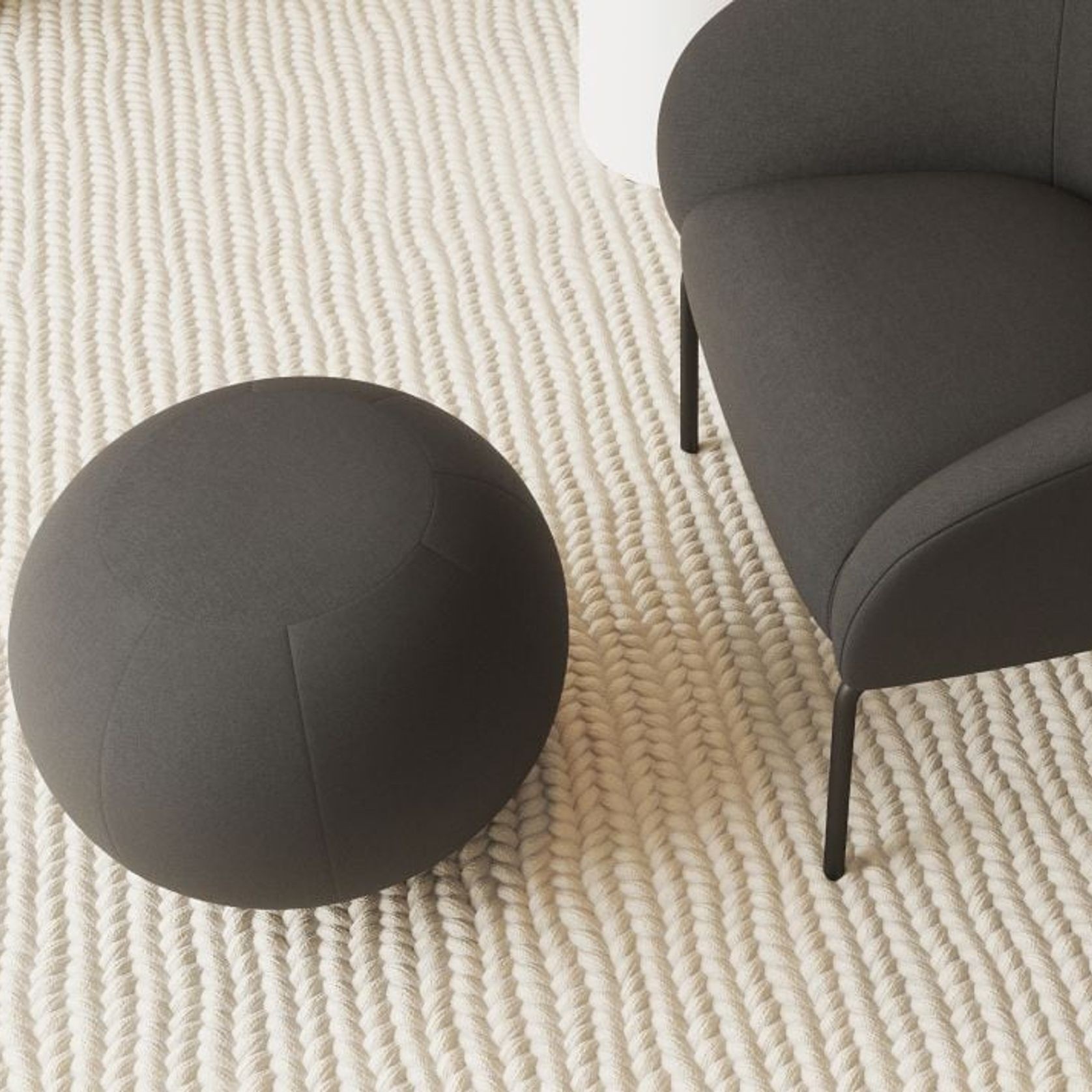 Small Ronde Pouf by Level gallery detail image