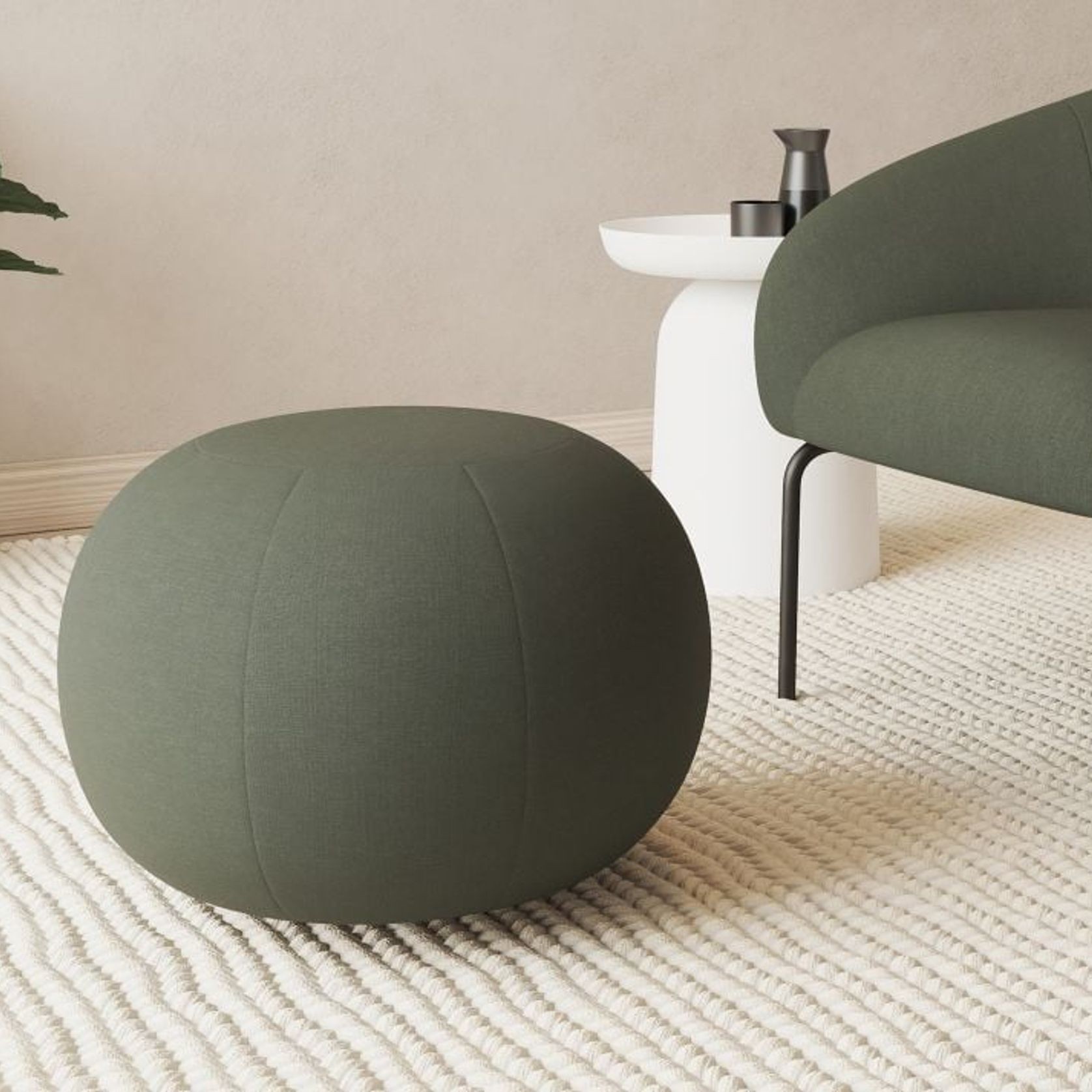 Small Ronde Pouf by Level gallery detail image