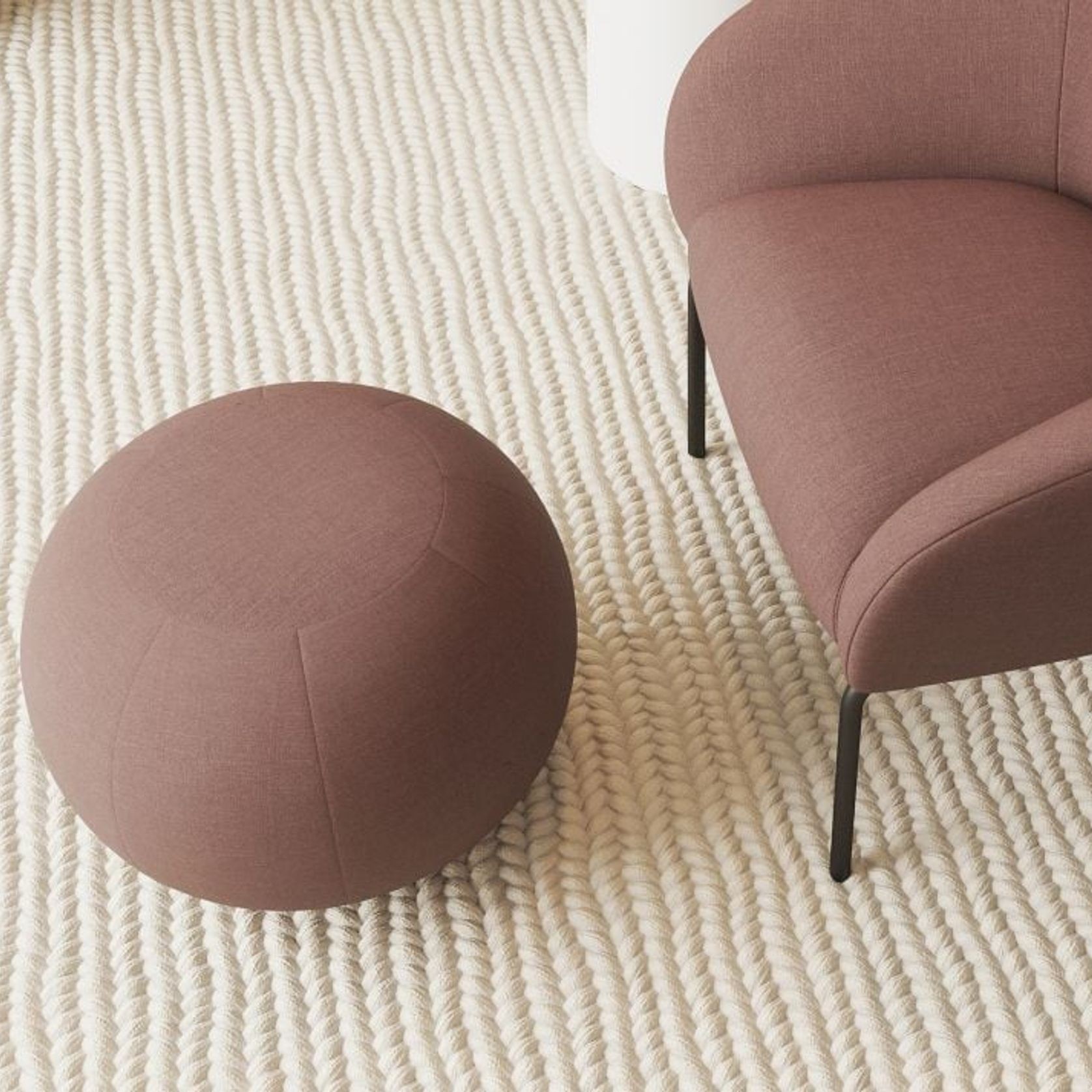 Small Ronde Pouf by Level gallery detail image