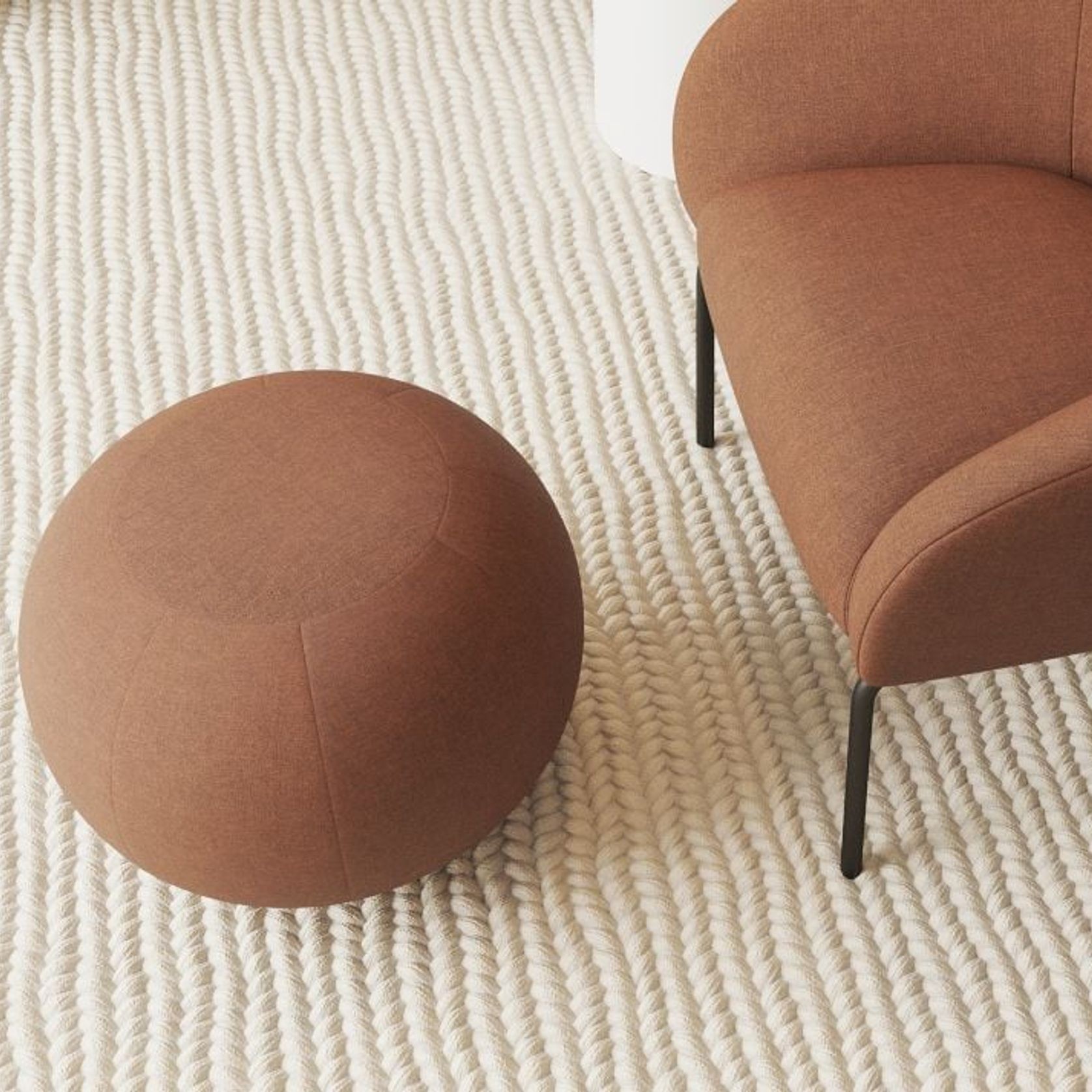 Small Ronde Pouf by Level gallery detail image