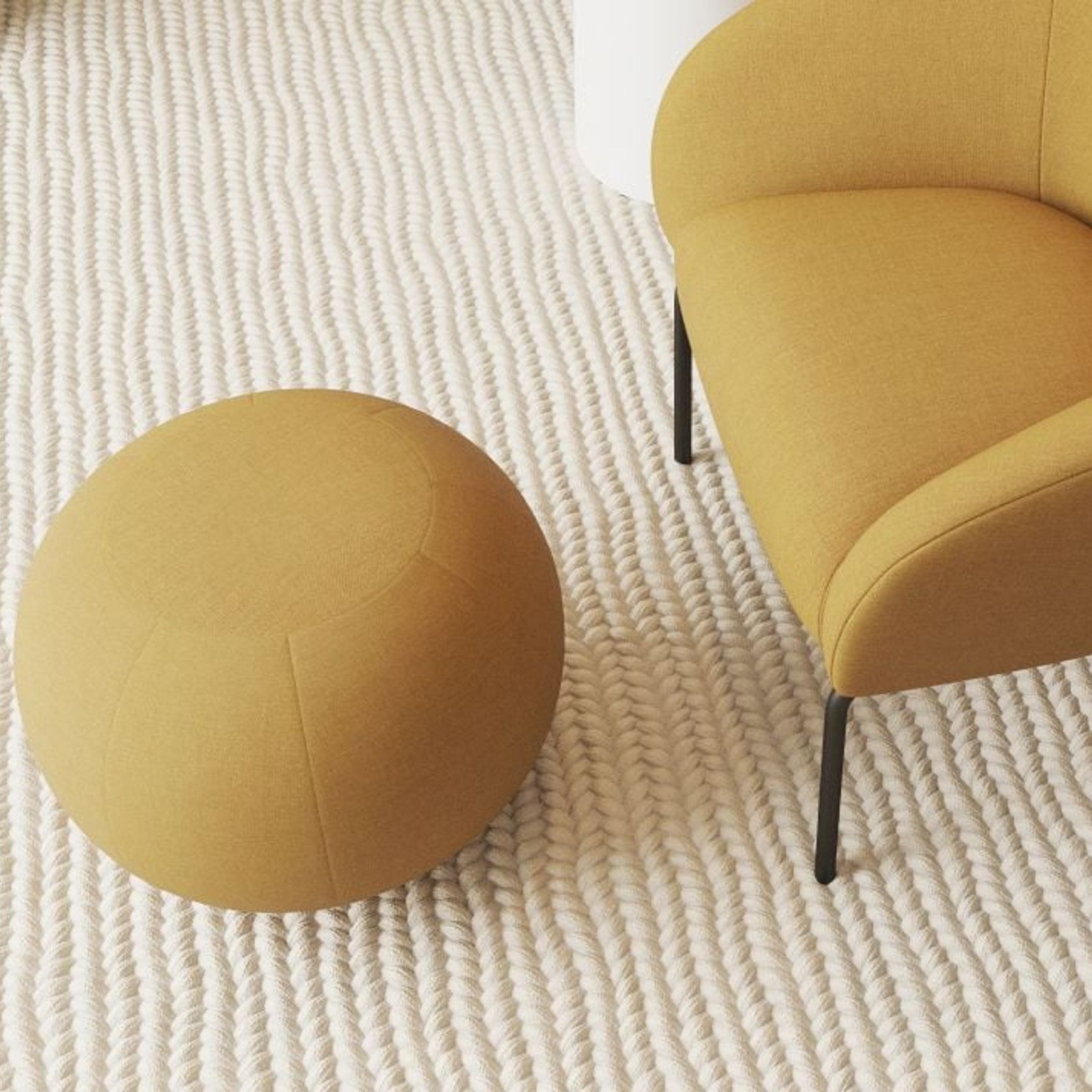 Small Ronde Pouf by Level gallery detail image
