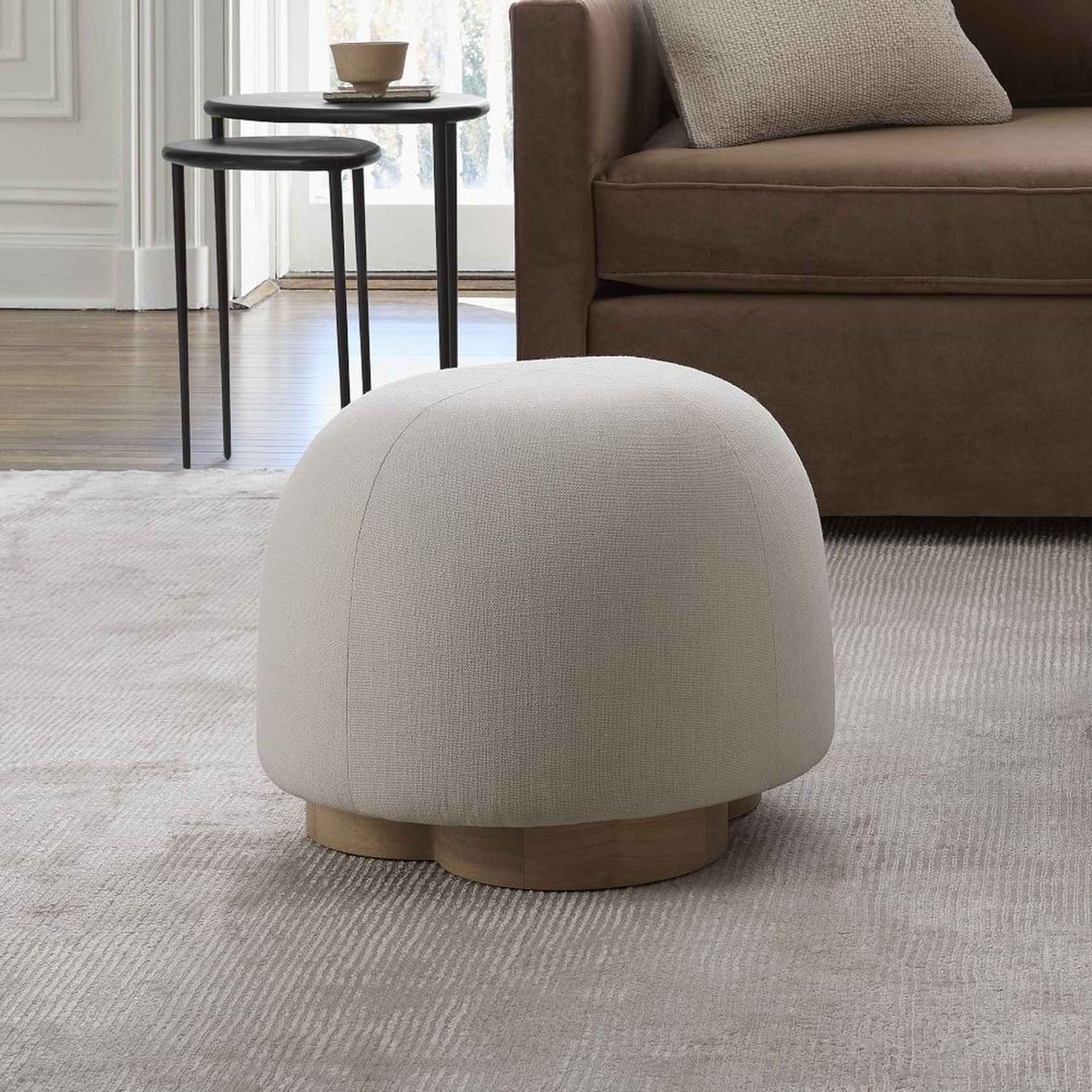 Gumdrop Swivel Ottoman gallery detail image