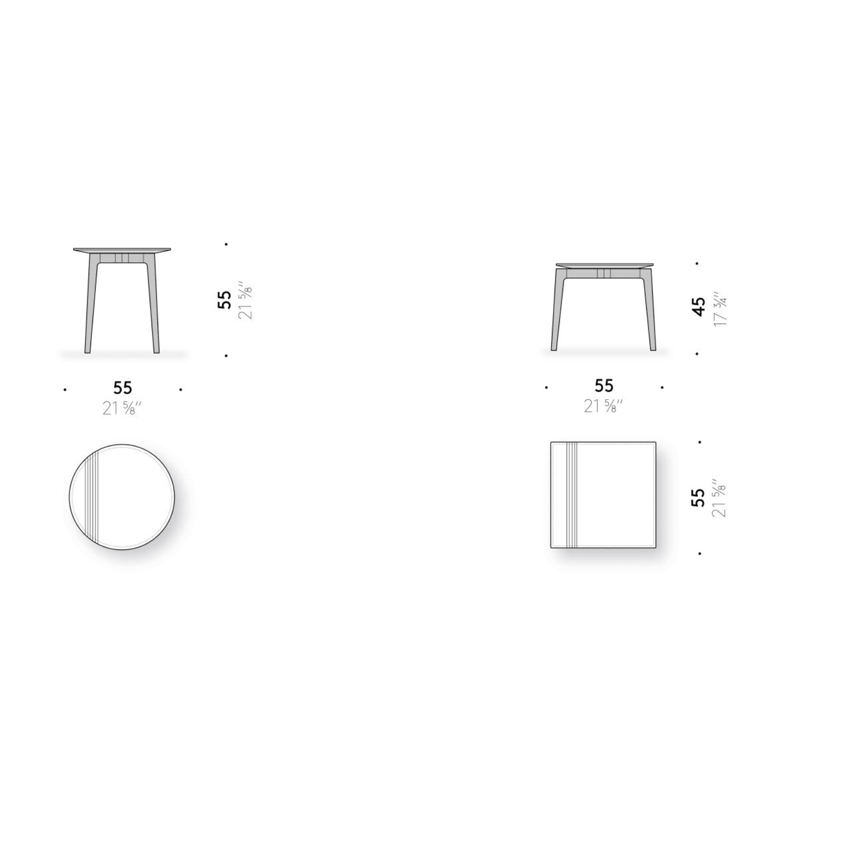 Everyday Life Outdoor Side Table by DePadova gallery detail image