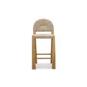 Caliste Woven Rope Arch Counter Stool | Indoor & Outdoor gallery detail image