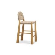 Caliste Woven Rope Arch Counter Stool | Indoor & Outdoor gallery detail image