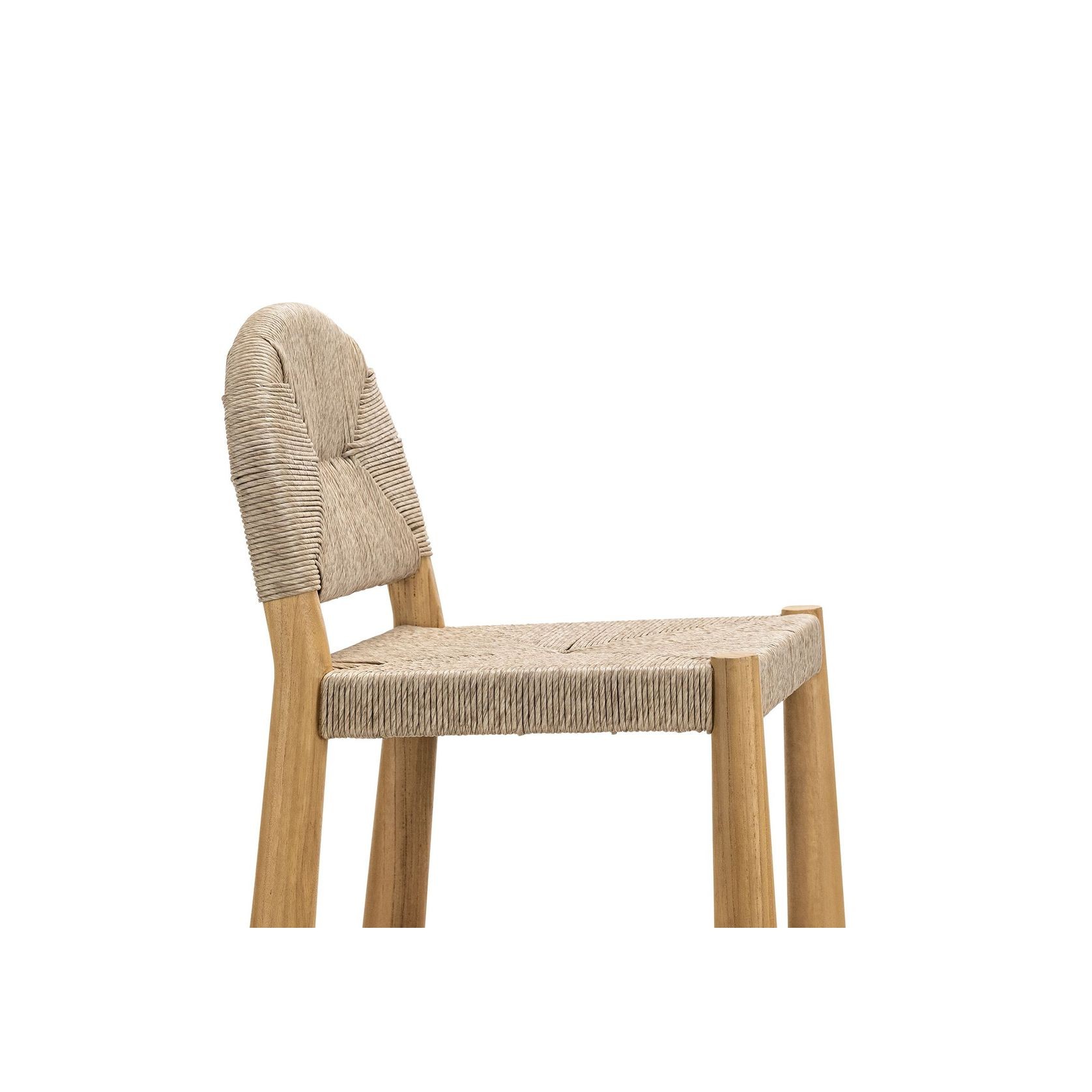 Caliste Woven Rope Arch Counter Stool | Indoor & Outdoor gallery detail image