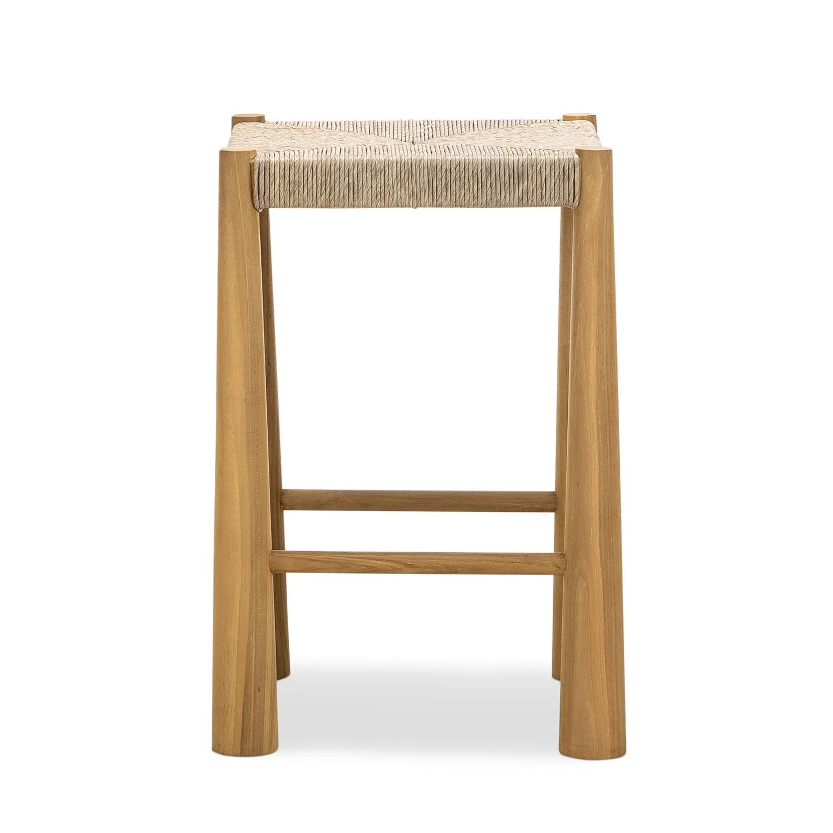 Caliste Woven Rope Barstool, Indoor & Outdoor gallery detail image
