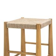 Caliste Woven Rope Barstool, Indoor & Outdoor gallery detail image