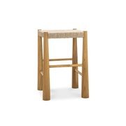 Caliste Woven Rope Barstool, Indoor & Outdoor gallery detail image