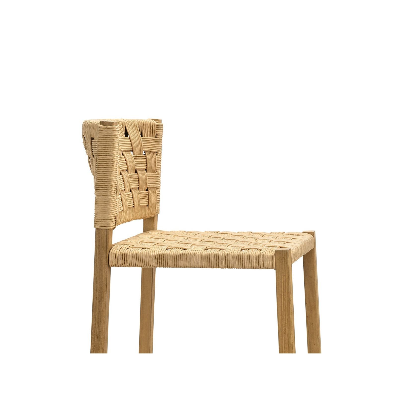 Kyren Woven Rope Counter Stool | Indoor & Outdoor gallery detail image