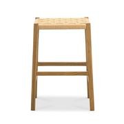 Kyren Woven Rope Barstool, Indoor & Outdoor gallery detail image