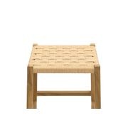 Kyren Woven Rope Barstool, Indoor & Outdoor gallery detail image