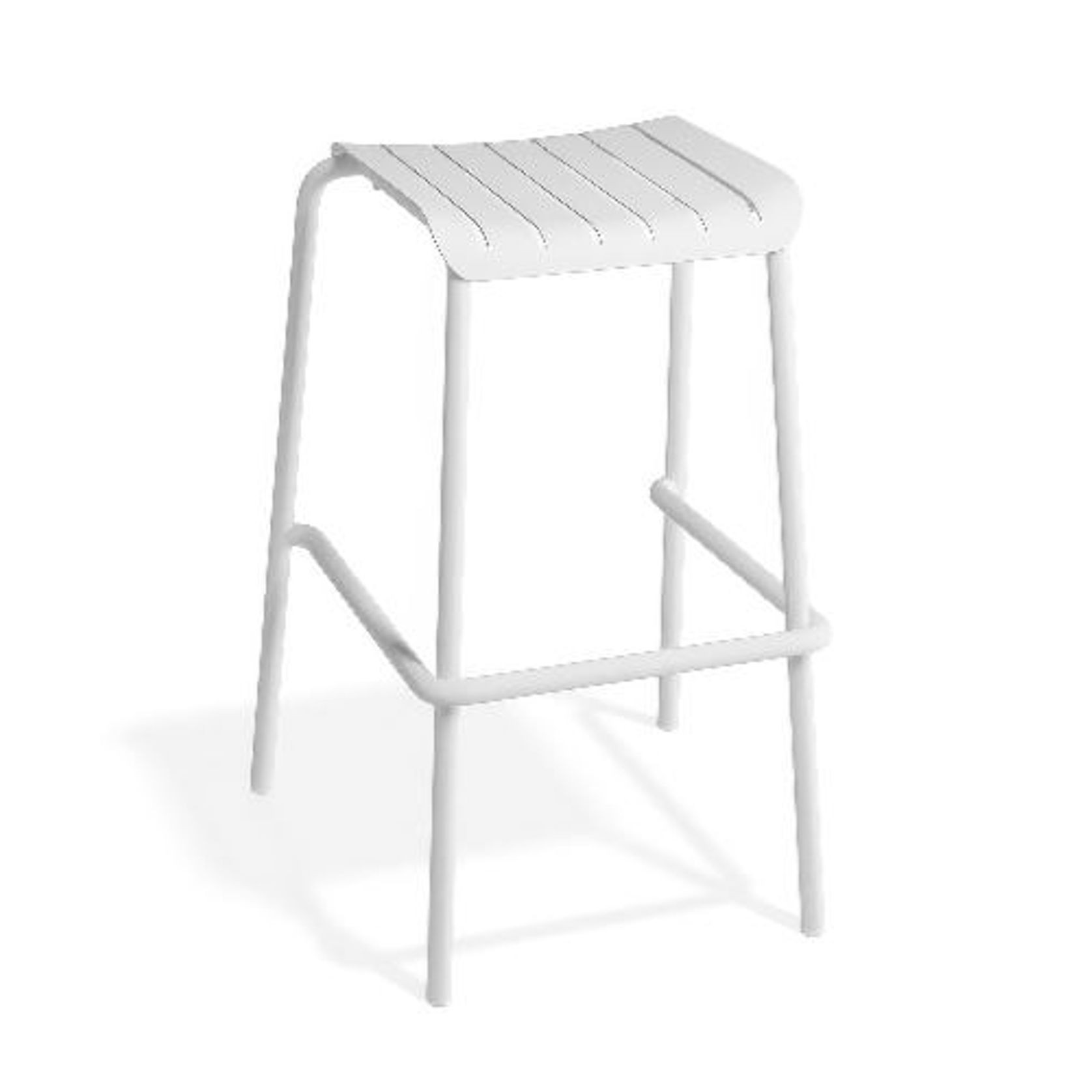 Roku Outdoor Backless Bar Stool gallery detail image
